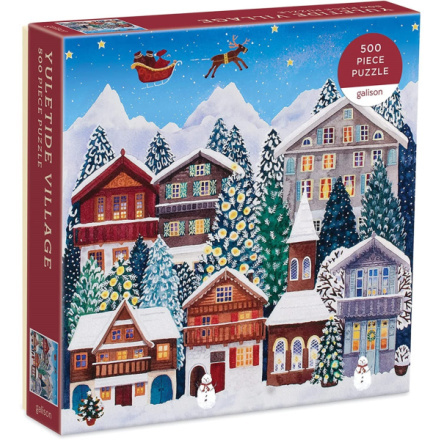 Puzzle vánoční vesnice 500 dílků