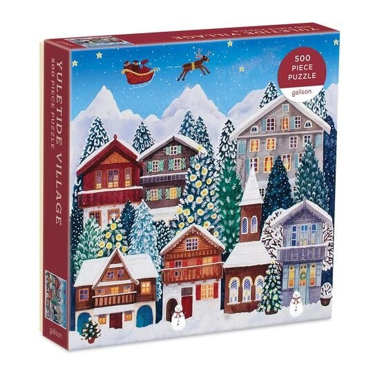 Puzzle vánoční vesnice 500 dílků