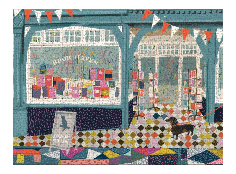 Galison Puzzle Kniha Haven 1000 dílků