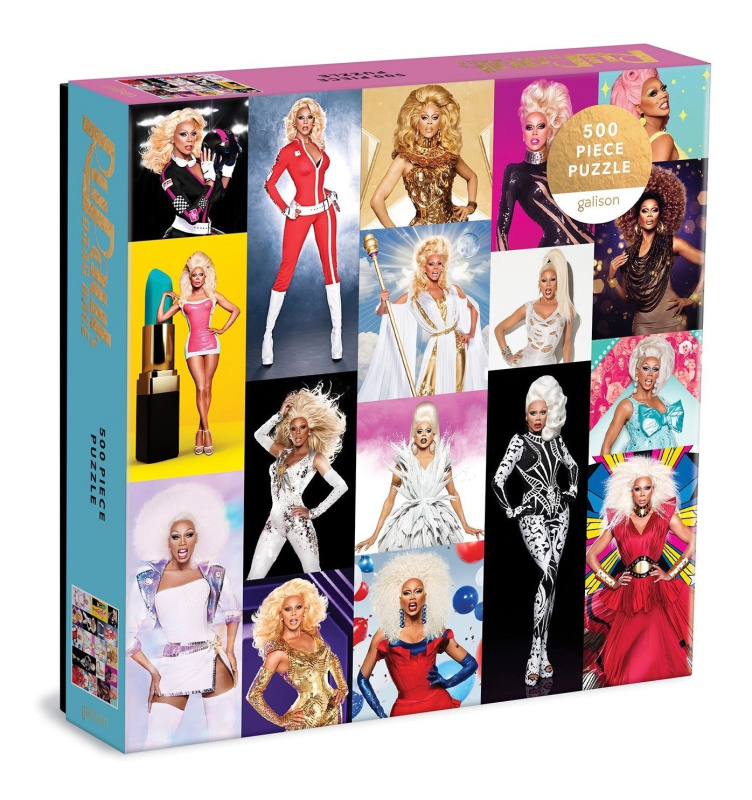 Čtvercové puzzle RuPaul's Drag Race 500 dílků
