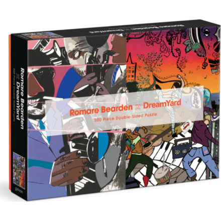 GALISON Oboustranné puzzle Romare Bearden x DreamYard 500 dílků