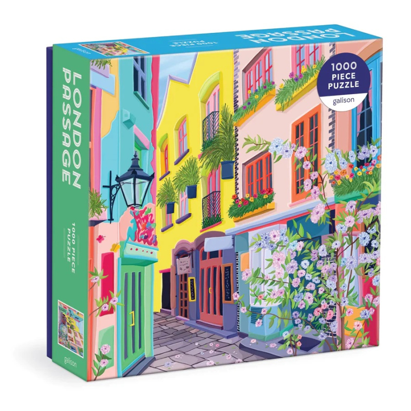 GALISON Puzzle Barvy Londýnský průchod 1000 dílků
