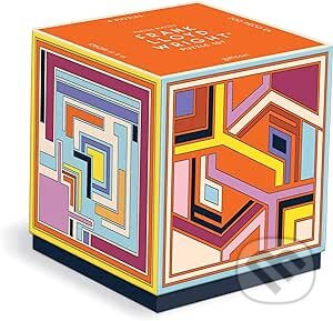 GALISON Čtvercové puzzle Frank Lloyd Wright: Textilní bloky 4x200 dílků