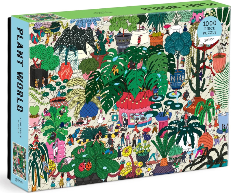 GALISON Puzzle Svět rostlin 1000 dílků