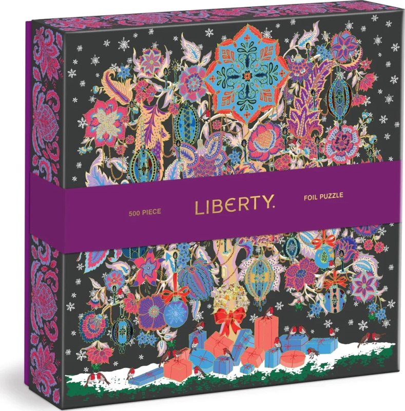 GALISON Čtvercové puzzle Liberty: Vánoční strom života 500 dílků