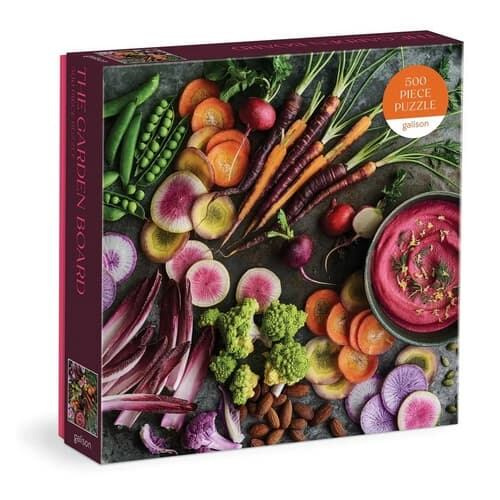 GALISON Čtvercové puzzle Zahradní tabule 500 dílků