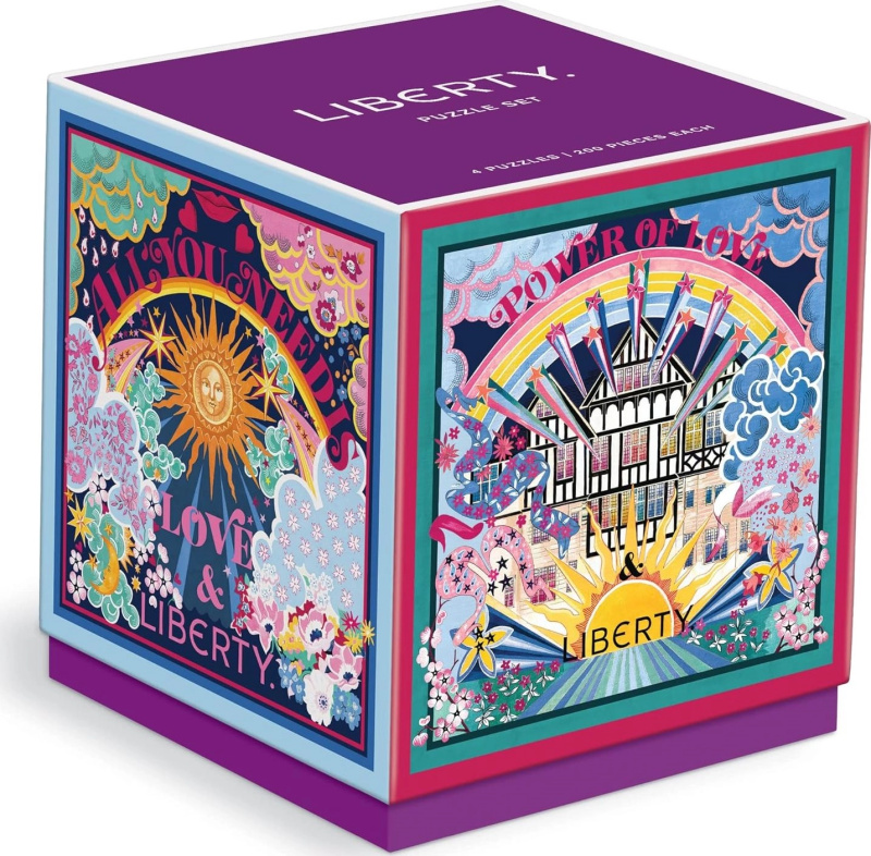 GALISON Čtvercové puzzle Liberty: Síla lásky 4x200 dílků