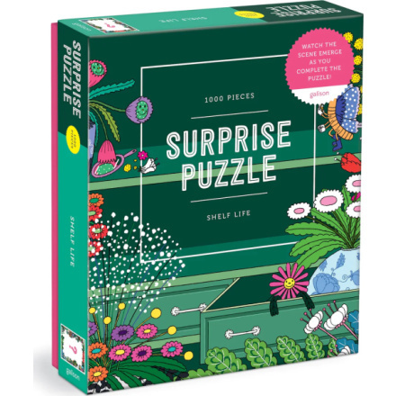 GALISON Surprise puzzle Život na poličce 1000 dílků