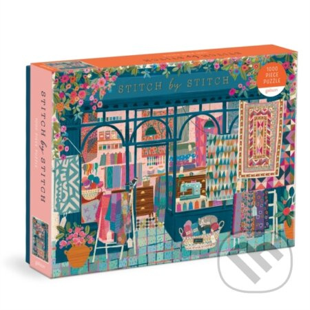 Stitch by Stitch 1000 Piece Puzzle - Ball Victoria - kniha z kategorie Zdraví a životní styl