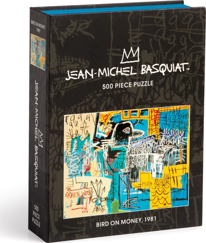 Basquiat Bird on Money Book Puzzle: 500 Pieces - puzzle z kategorie Puzzle