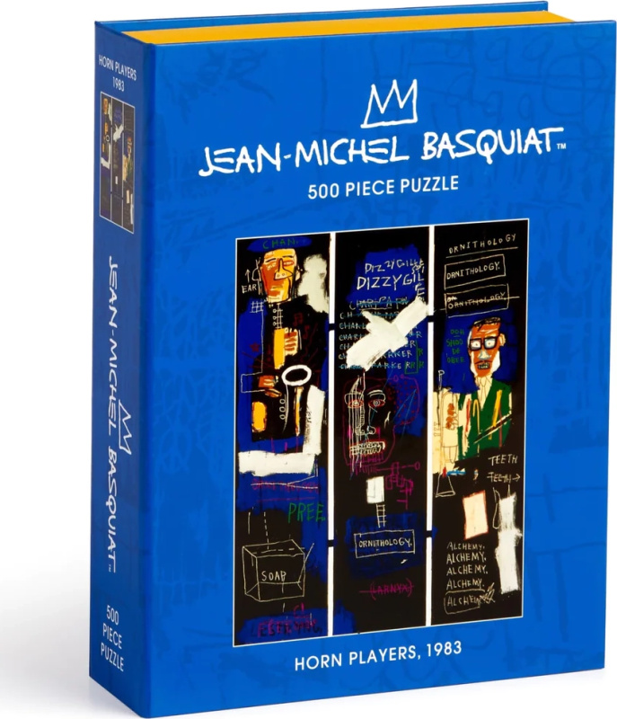 Puzzle Basquiat: hráči na lesní roh 500 dílků