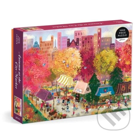 GALISON Puzzle Podzimní tržiště 1000 dílků