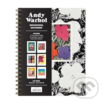 Andy Warhol Inspirational Sketchbook (Includes 12 Full-Color Pages of Artwork & Quotes From Andy Warhol) - kniha z kategorie Malířství a sochařství