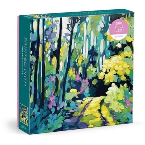GALISON Čtvercové puzzle Malovaná stezka 500 dílků