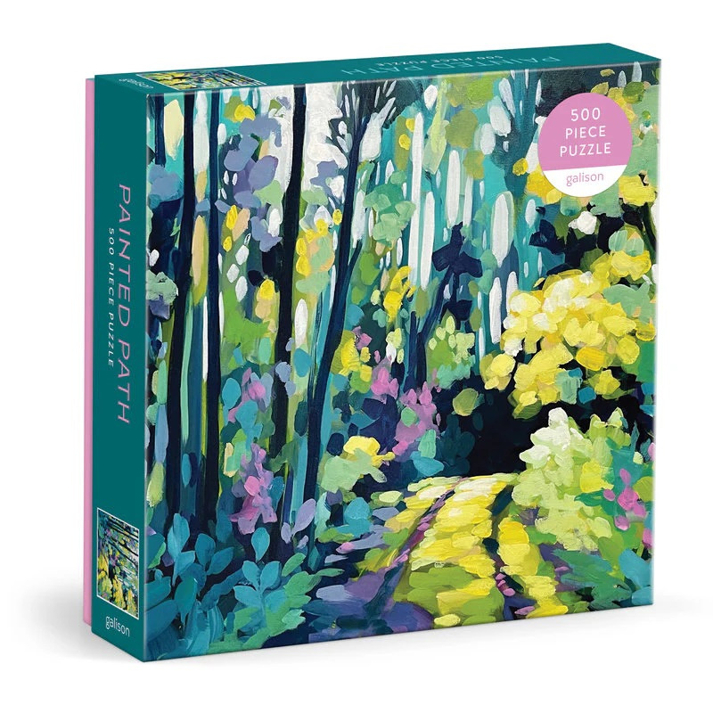 GALISON Čtvercové puzzle Malovaná stezka 500 dílků