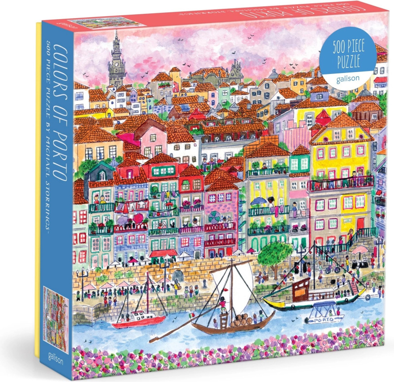 Galison Puzzle Barvy Porta Michael Storrings 500 dílků