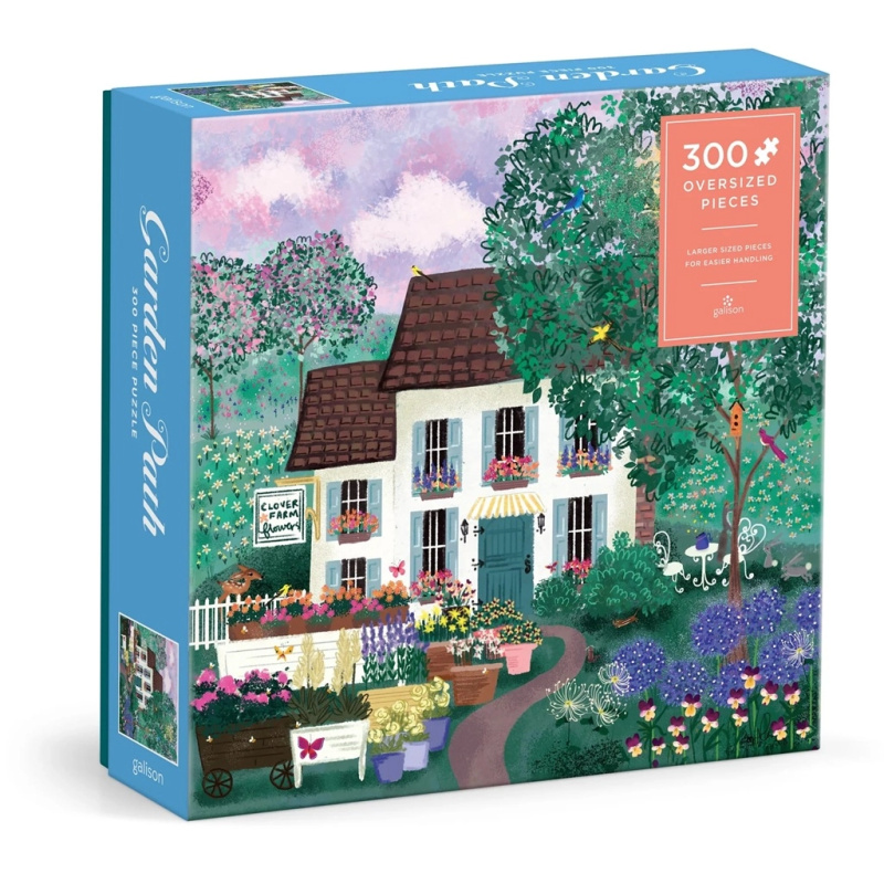 Galison Puzzle Zahradní cesta Joy Laforme 300 dílků