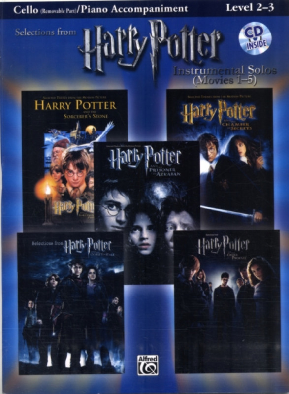 Alfred Publishing Co Inc.,U.S. Harry Potter Instrumental Solos Movies 1-5