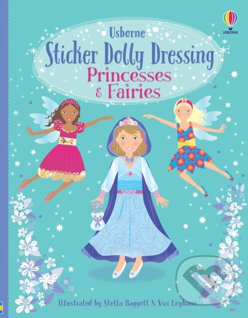 Sticker Dolly Dressing Princesses a Fairies Usborne Publishing