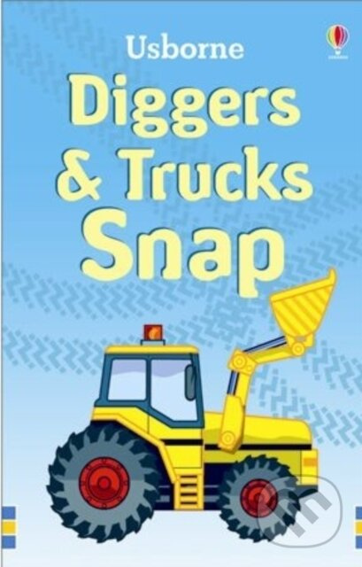 Diggers and Trucks Snap - Usborne - kniha z kategorie Pro děti
