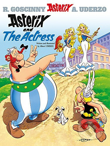 Asterix And The Actress - René Goscinny, Albert Uderzo (ilustrácie) - kniha z kategorie Sci-fi, fantasy a komiksy