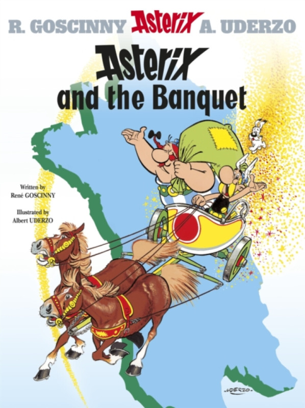 Asterix and the Banquet - René Goscinny, Albert Uderzo (ilustrácie) - kniha z kategorie Sci-fi, fantasy a komiksy