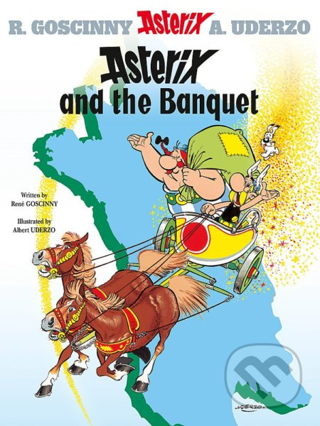 Asterix and the Banquet - René Goscinny, Albert Uderzo (ilustrácie) - kniha z kategorie Sci-fi, fantasy a komiksy