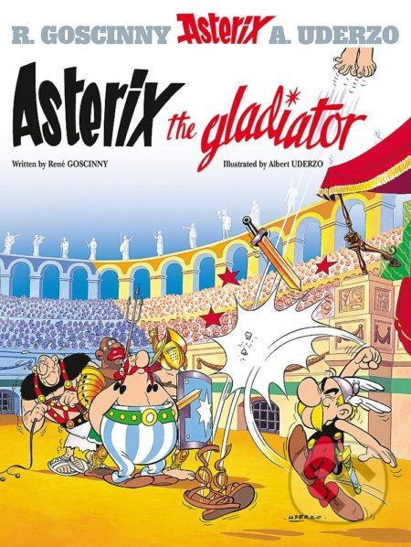 Asterix the Gladiator - René Goscinny, Albert Uderzo (ilustrácie) - kniha z kategorie Sci-fi, fantasy a komiksy