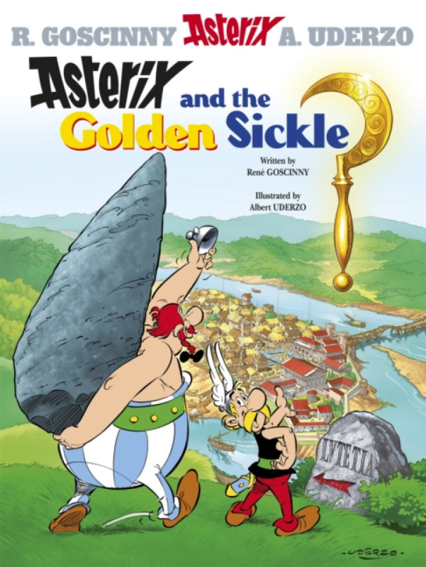 Asterix and the Golden Sickle - René Goscinny, Albert Uderzo (ilustrácie) - kniha z kategorie Sci-fi, fantasy a komiksy