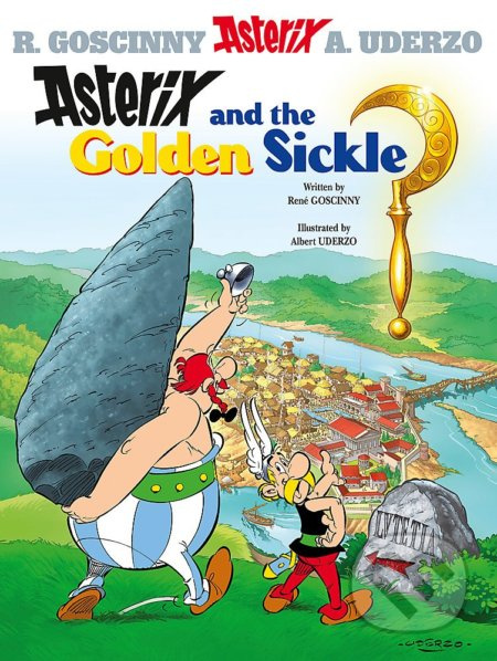 Asterix and the Golden Sickle - René Goscinny, Albert Uderzo (ilustrácie) - kniha z kategorie Sci-fi, fantasy a komiksy