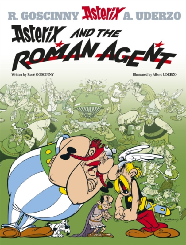 Asterix and the Roman Agent - René Goscinny, Albert Uderzo (ilustrácie) - kniha z kategorie Sci-fi, fantasy a komiksy