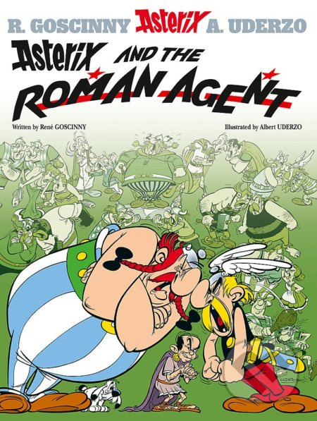 Asterix and the Roman Agent - René Goscinny, Albert Uderzo (ilustrácie) - kniha z kategorie Sci-fi, fantasy a komiksy
