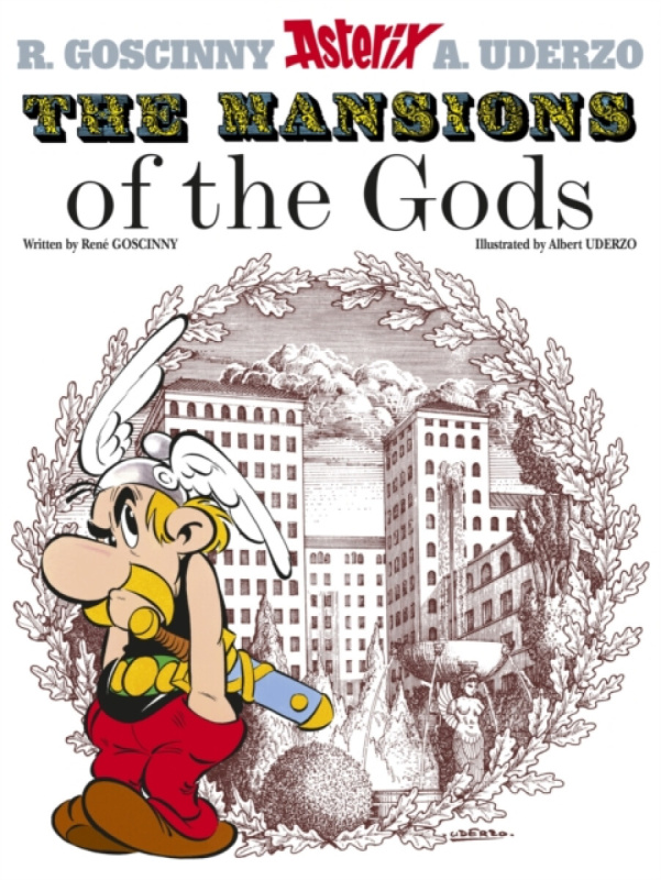 Asterix The Mansions of the Gods - René Goscinny, Albert Uderzo (ilustrácie) - kniha z kategorie Sci-fi, fantasy a komiksy