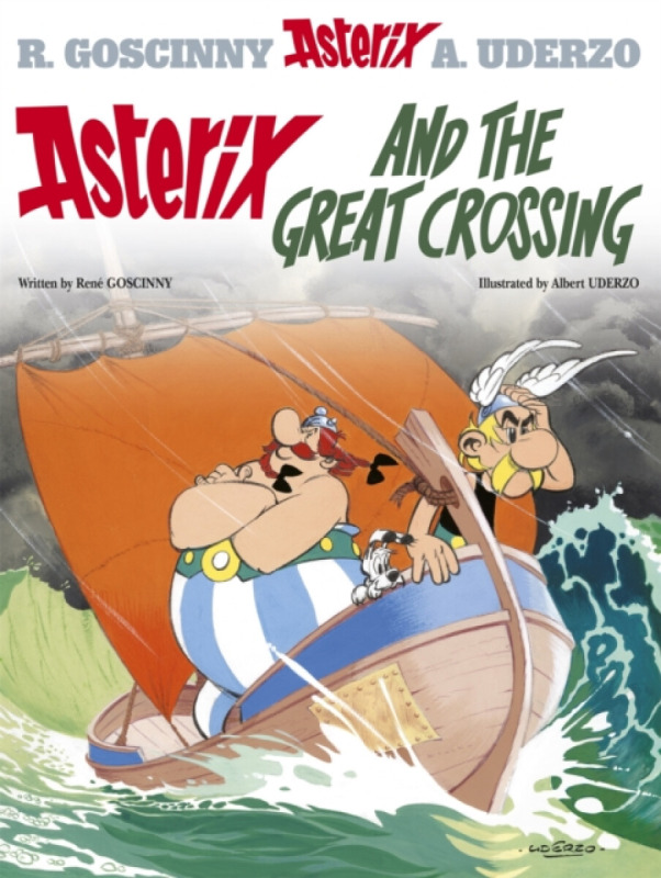 Asterix and the Great Crossing - René Goscinny, Albert Uderzo (ilustrácie) - kniha z kategorie Sci-fi, fantasy a komiksy