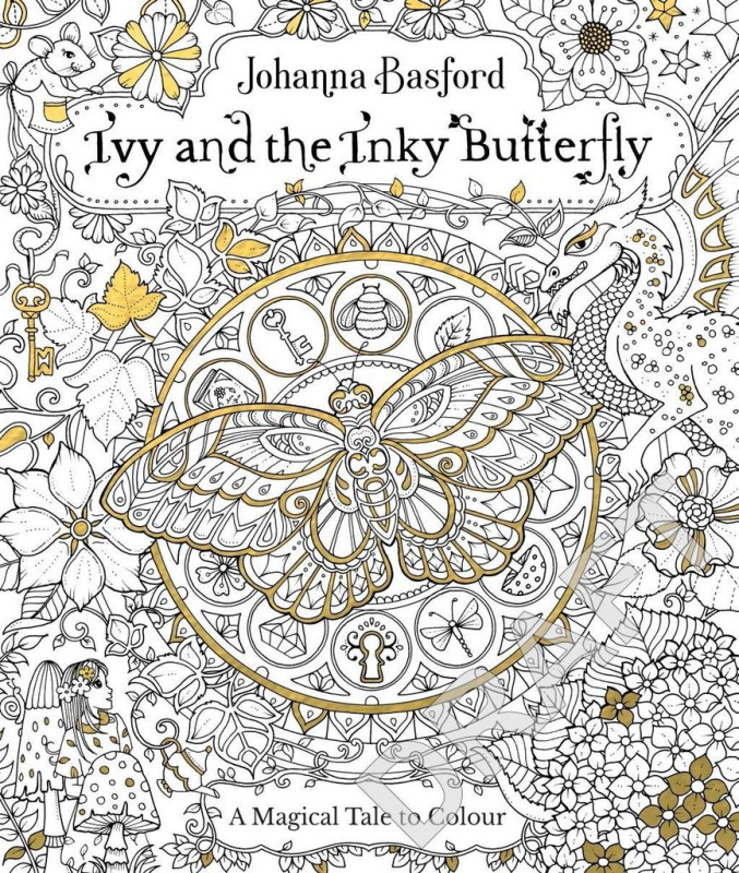 Ivy and the Inky Butterfly (A Magical Tale to Color) - kniha z kategorie Pro dospělé