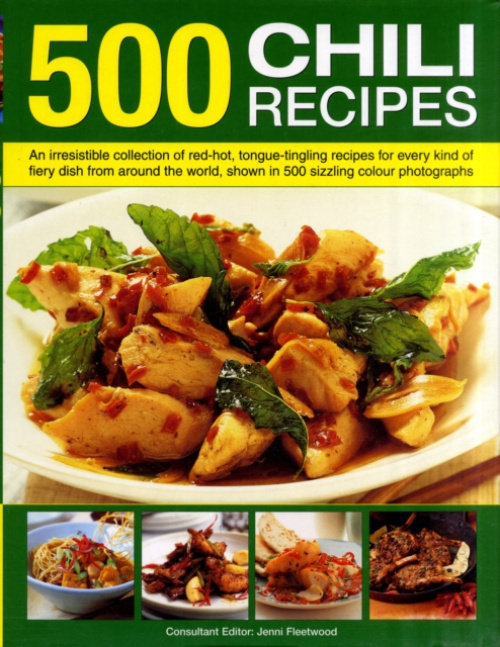 Anness Publishing 500 Chili Recipes - Fleetwood, Jenni