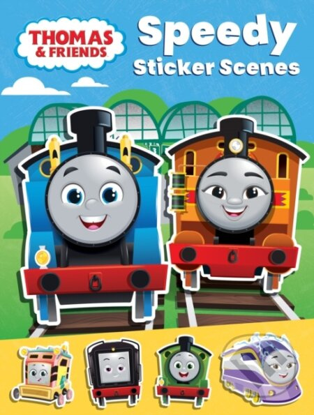 Thomas & Friends: Speedy Sticker Scenes - Thomas & Friends - kniha z kategorie Pro děti