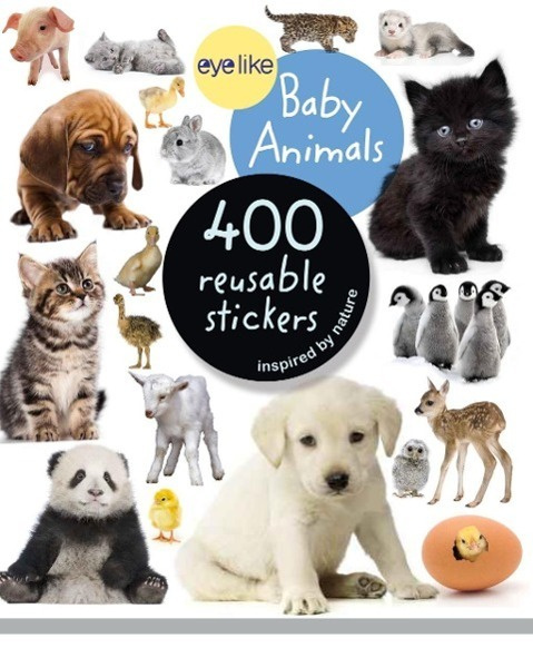 Eyelike Stickers: Baby Animals -  Autor Neuveden
