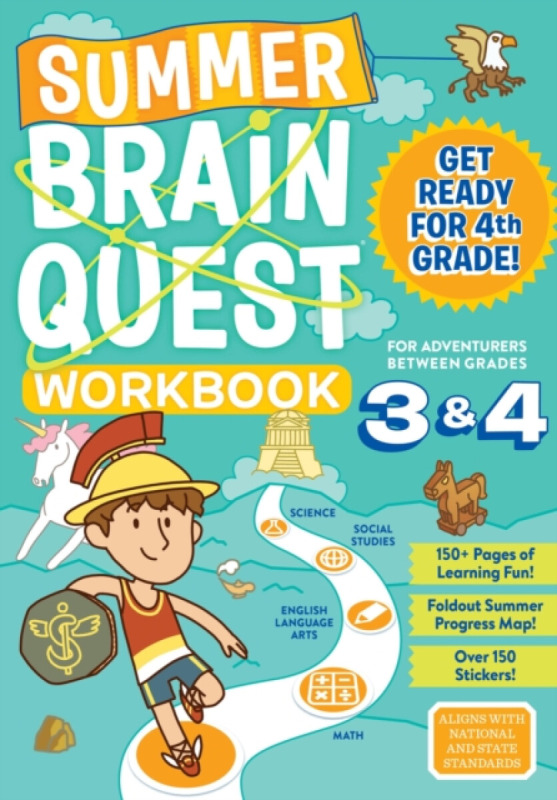 Summer Brain Quest: Between Grades 3 & 4 - Workman Publishing, Claire Piddock, Persephone Walker
