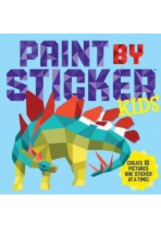 Paint by Sticker Kids, The Original, Create 10 Pictures One Sticker at a Time! (Kids Activity Book, Sticker Art, No Mess Activity, Keep Kids Busy) Workman Publishing