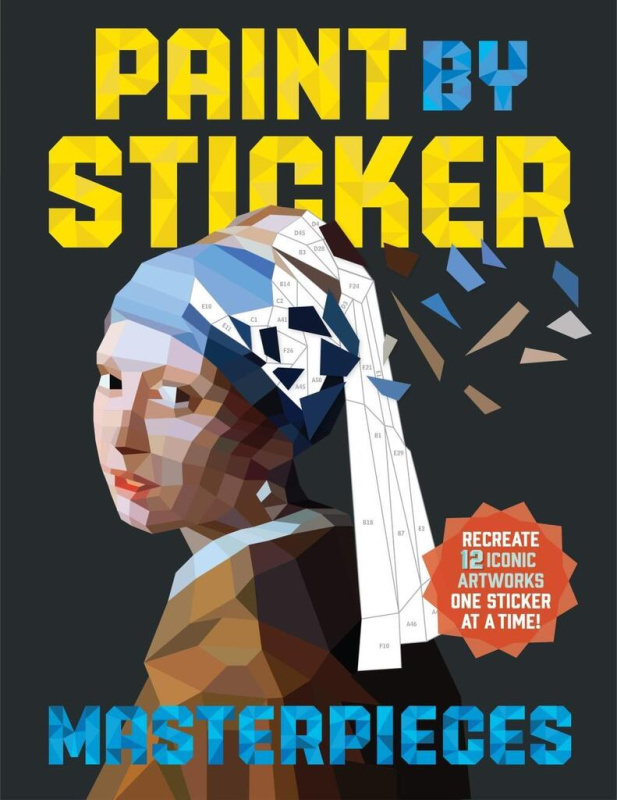 Paint by Sticker Masterpieces - Workman Publishing - kniha z kategorie Umění, design a architektura