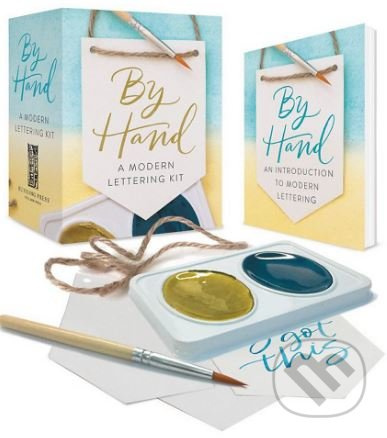 By Hand (A Modern Lettering Kit) - Nicole Miyuki Santo - kniha z kategorie Hobby