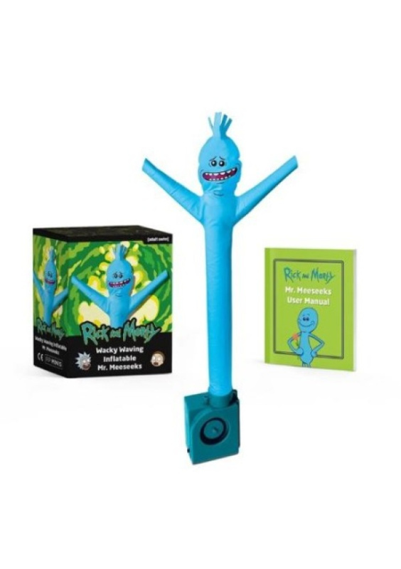 Rick and Morty Wacky Waving Inflatable Mr. Meeseeks Running Press