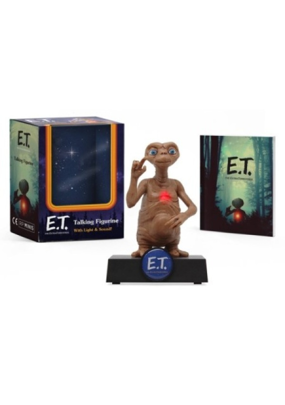 E.T. Talking Figurine, With Light and Sound! Running Press
