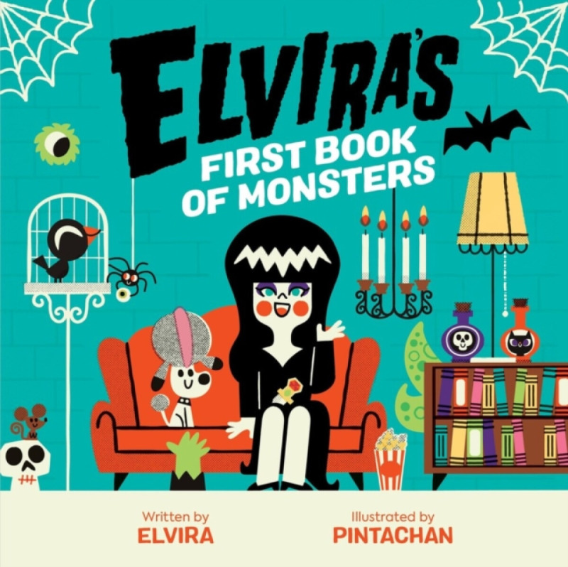 Running Press,U.S. Elvira's First Book of Monsters - Pintachan, Elvira