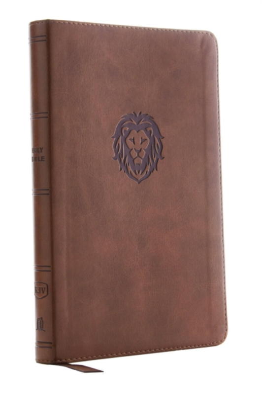 KJV Holy Bible: Thinline Youth Edition, Brown Leathersoft, Red Letter, Comfort Print: King James Version - Thomas Nelson