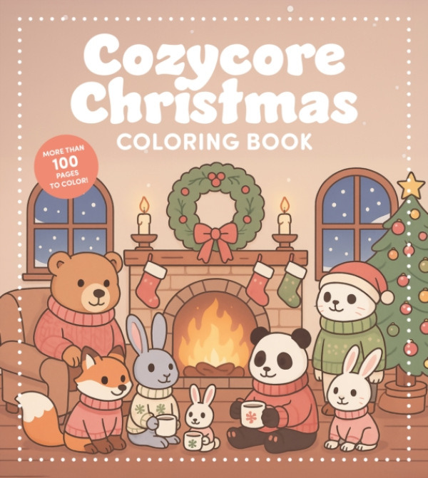 Quarto Publishing Group USA Inc Cozycore Christmas Coloring Book - Editors of Chartwell Books