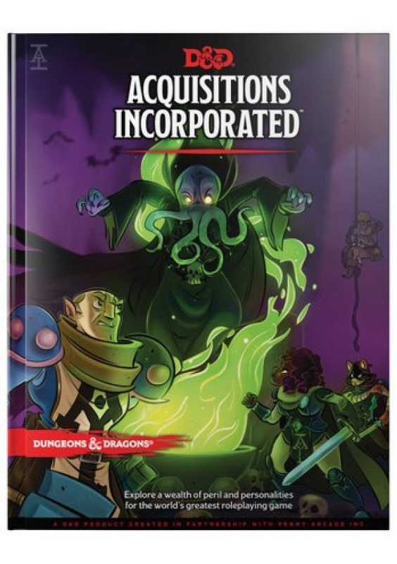 Dungeons a Dragons Acquisitions Incorporated Hc (Dad Campaign Accessory Hardcover Book) Wizards of the Coast