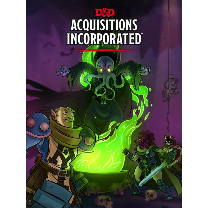 Dungeons a Dragons Acquisitions Incorporated Hc (Dad Campaign Accessory Hardcover Book) Wizards of the Coast