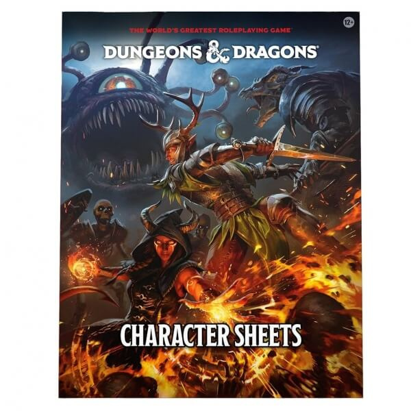 Dungeons & Dragons - Character Sheets 2024